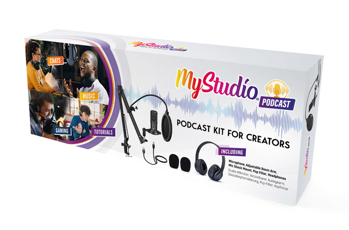 MyStudio Podcast Packaging