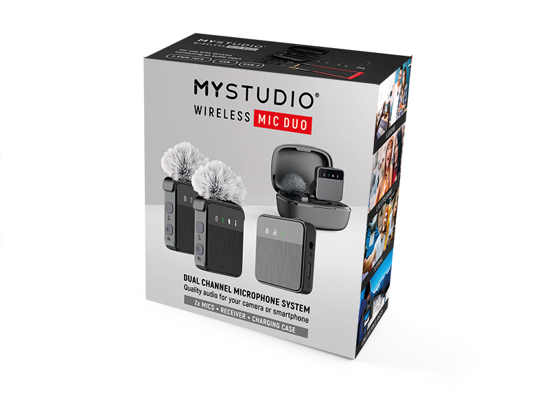 MyStudio Wireless MIC DUO Packaging